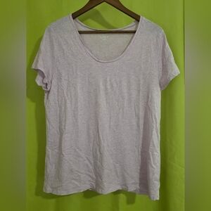 Loft Women's Light Purple Top